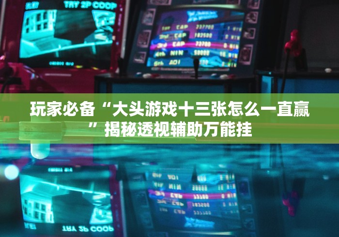 玩家必备“大头游戏十三张怎么一直赢”揭秘透视辅助万能挂
