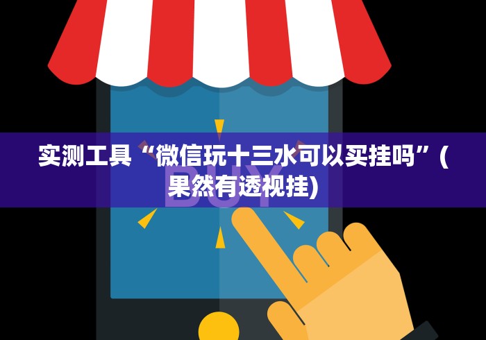 实测工具“微信玩十三水可以买挂吗”(果然有透视挂)