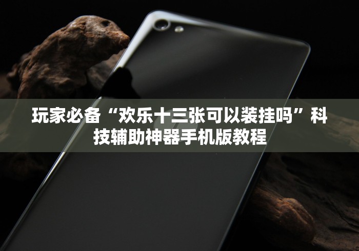 玩家必备“欢乐十三张可以装挂吗”科技辅助神器手机版教程