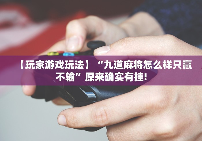 【玩家游戏玩法】“九道麻将怎么样只赢不输”原来确实有挂!