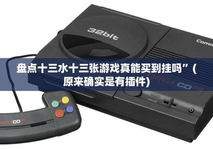 盘点十三水十三张游戏真能买到挂吗”(原来确实是有插件)