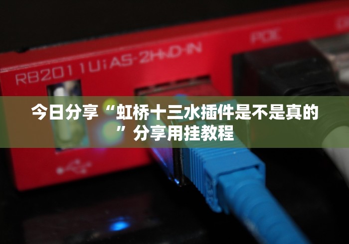 今日分享“虹桥十三水插件是不是真的”分享用挂教程