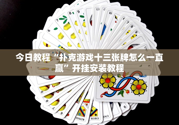 今日教程“扑克游戏十三张牌怎么一直赢”开挂安装教程 今日教程“扑克游戏十三张牌怎么一直赢”开挂安装教程