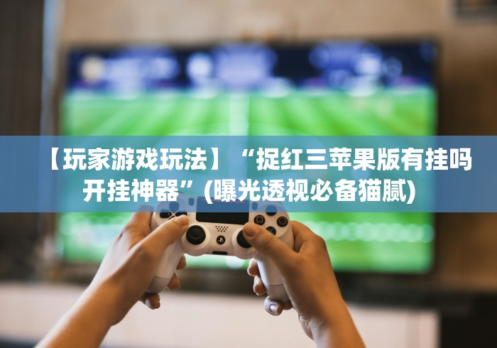 【玩家游戏玩法】“捉红三苹果版有挂吗开挂神器”(曝光透视必备猫腻)