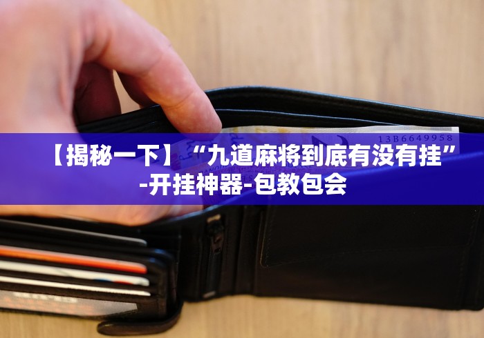 【揭秘一下】“九道麻将到底有没有挂”-开挂神器-包教包会