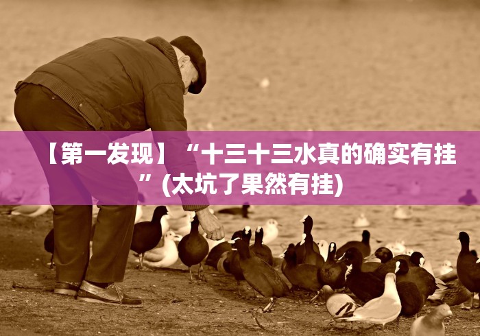 【第一发现】“十三十三水真的确实有挂”(太坑了果然有挂) 【第一发现】“十三十三水真的确实有挂”(太坑了果然有挂)