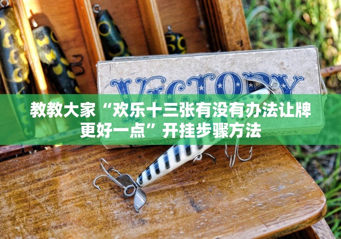 教教大家“欢乐十三张有没有办法让牌更好一点”开挂步骤方法