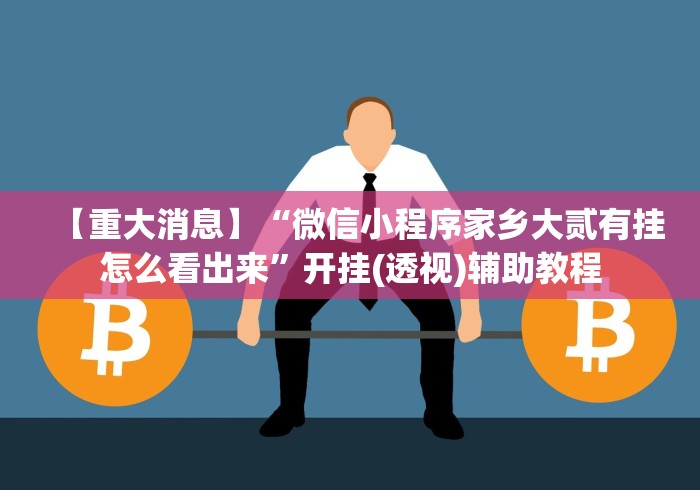 【重大消息】“微信小程序家乡大贰有挂怎么看出来”开挂(透视)辅助教程