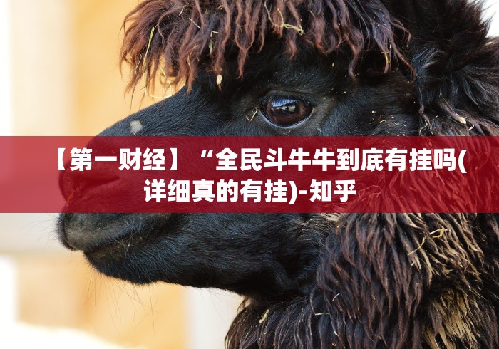 【第一财经】“全民斗牛牛到底有挂吗(详细真的有挂)-知乎 【第一财经】“全民斗牛牛到底有挂吗(详细真的有挂)-知乎