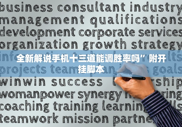 全新解说手机十三道能调胜率吗”附开挂脚本